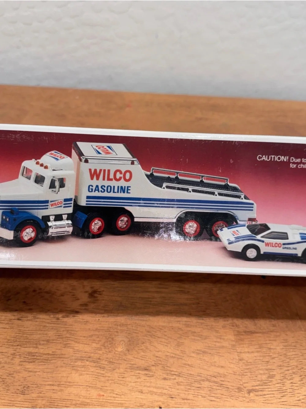 RARE VTG Wilco Gasoline Toy Truck + Friction Racer 1992